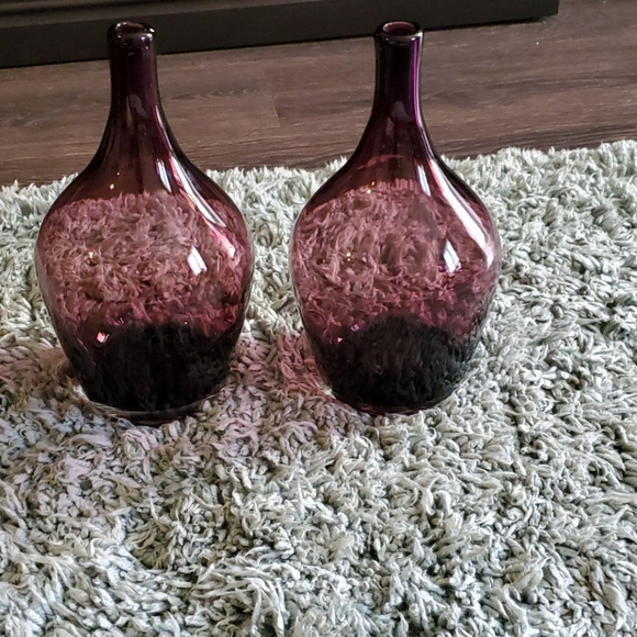 Threshold Other - Purple glass vases